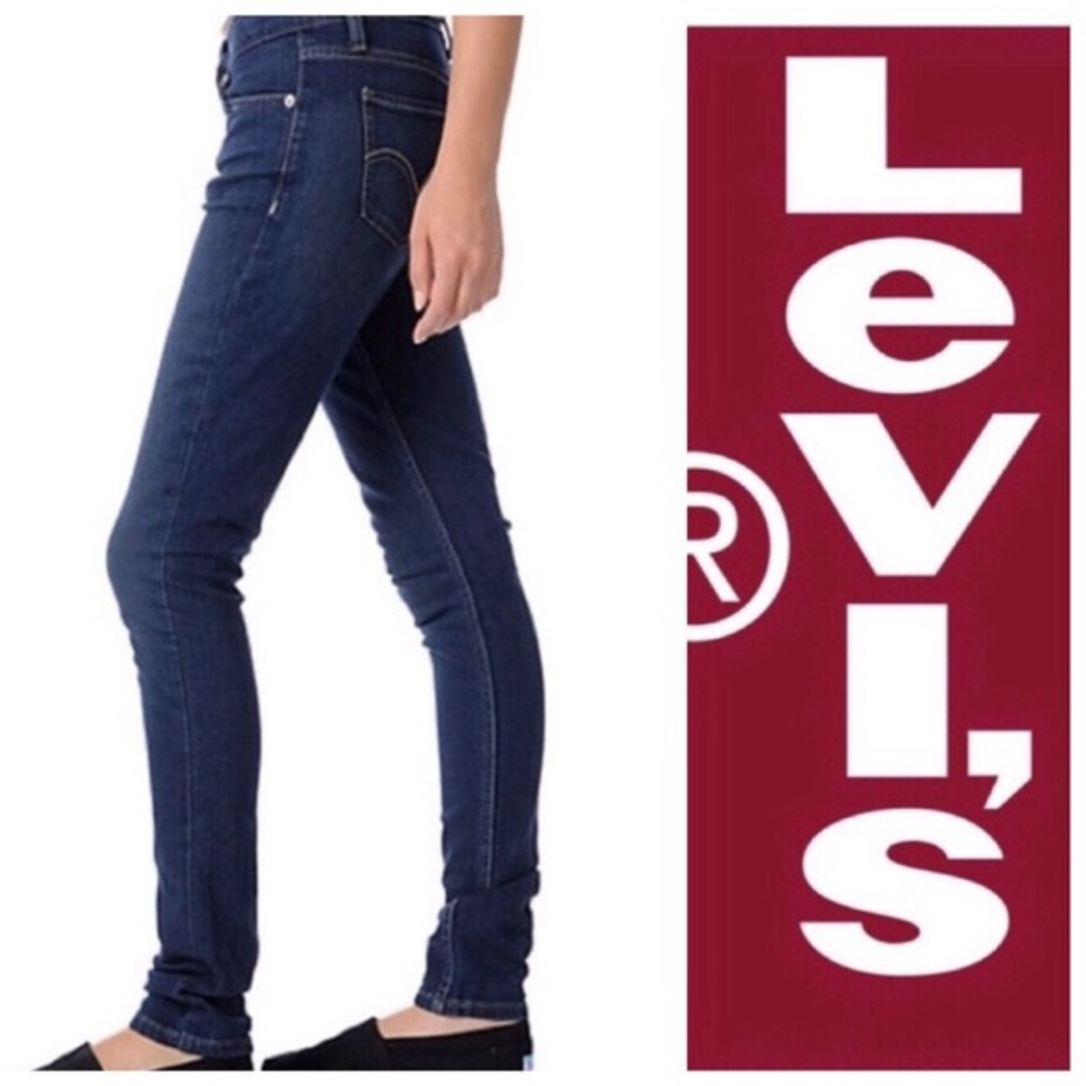 Used Levi’s jeans super low skinny